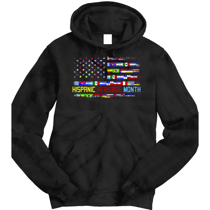 National Hispanic Heritage Month Tie Dye Hoodie