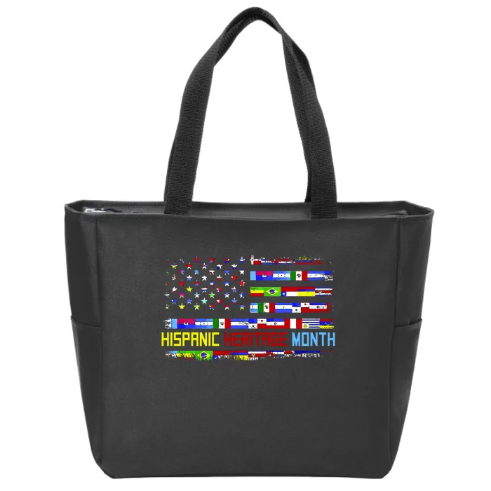 National Hispanic Heritage Month Zip Tote Bag