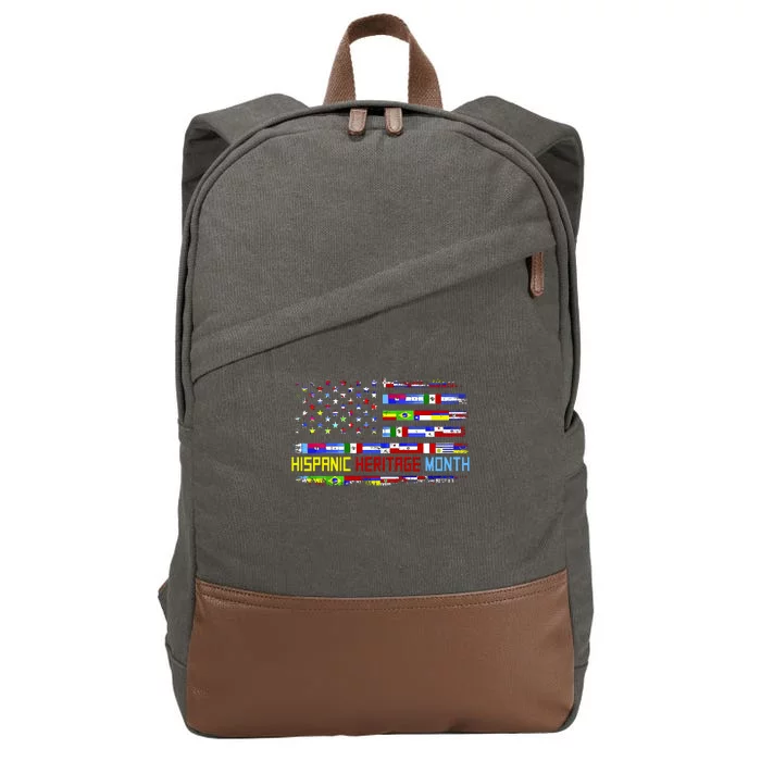 National Hispanic Heritage Month Cotton Canvas Backpack