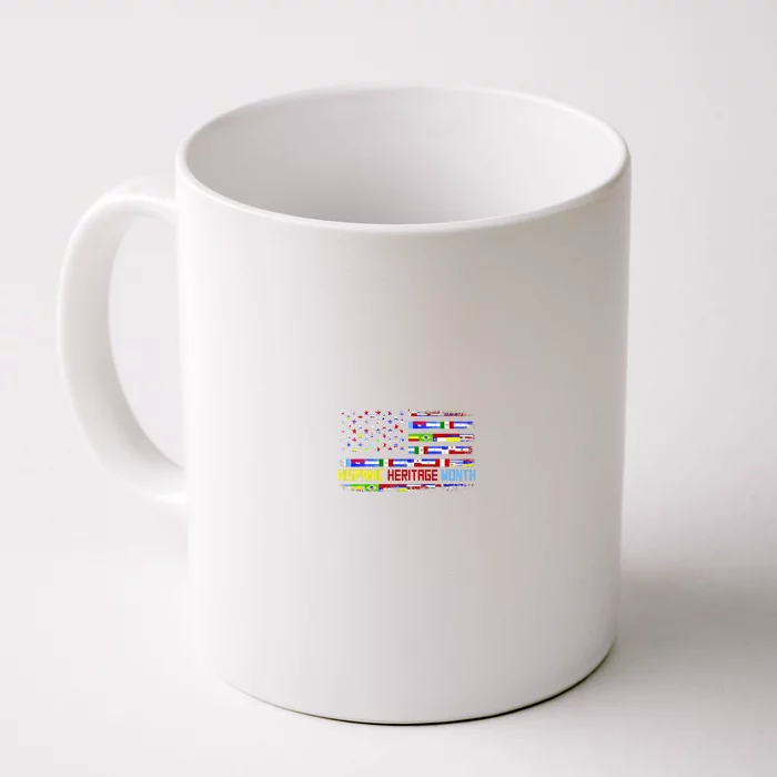 National Hispanic Heritage Month Front And Back Front & Back Coffee Mug