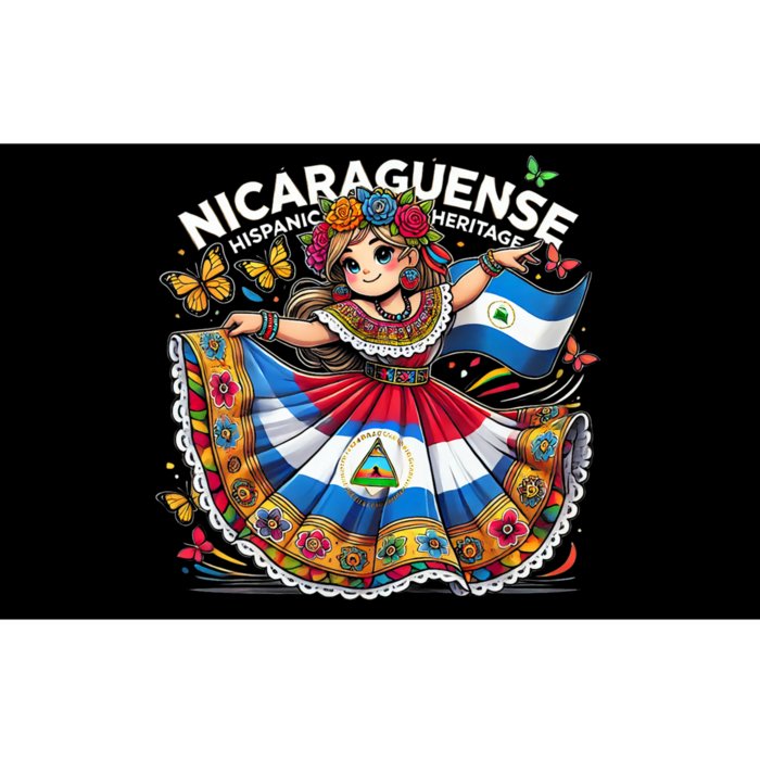 Nicaragua Hispanic Heritage Month Celebration Bumper Sticker