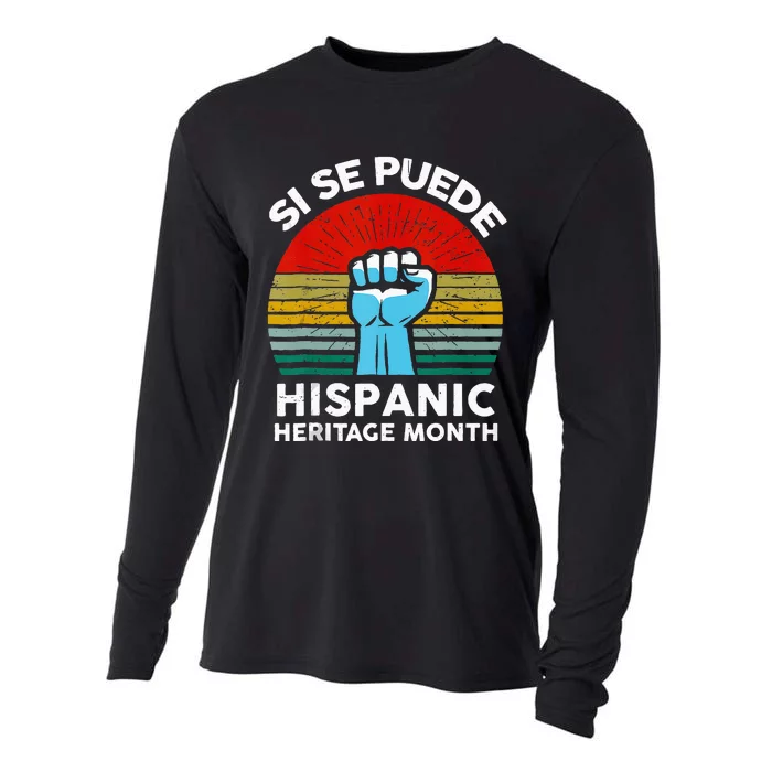 National Hispanic Heritage Month Si Se Puede Cooling Performance Long Sleeve Crew