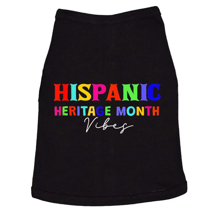 National Hispanic Heritage Month Vibes Doggie Tank