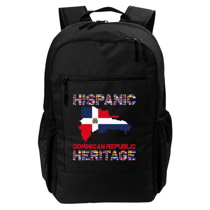 National Hispanic Heritage Month Dominican Republic Flag Daily Commute Backpack