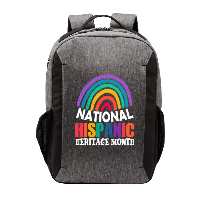 National Hispanic Heritage Month Rainbow Vector Backpack