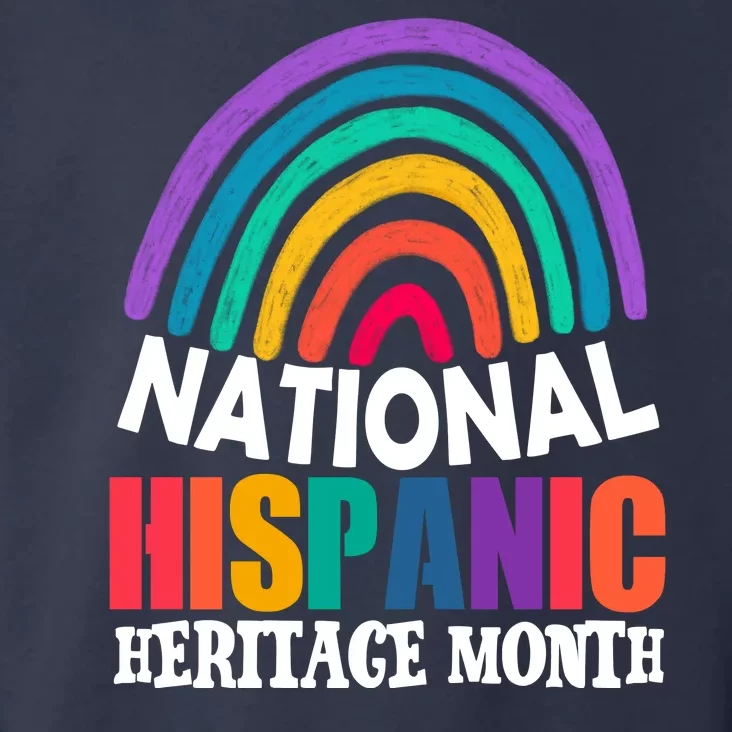 National Hispanic Heritage Month Rainbow Toddler Hoodie