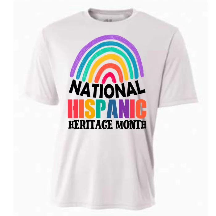 National Hispanic Heritage Month Rainbow Cooling Performance Crew T-Shirt