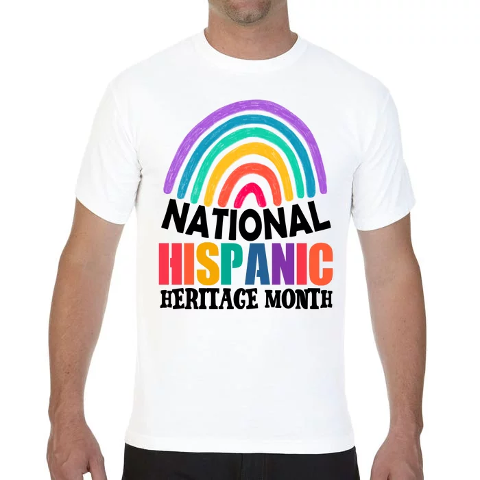 National Hispanic Heritage Month Rainbow Comfort Colors T-Shirt