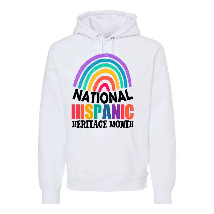 National Hispanic Heritage Month Rainbow Premium Hoodie