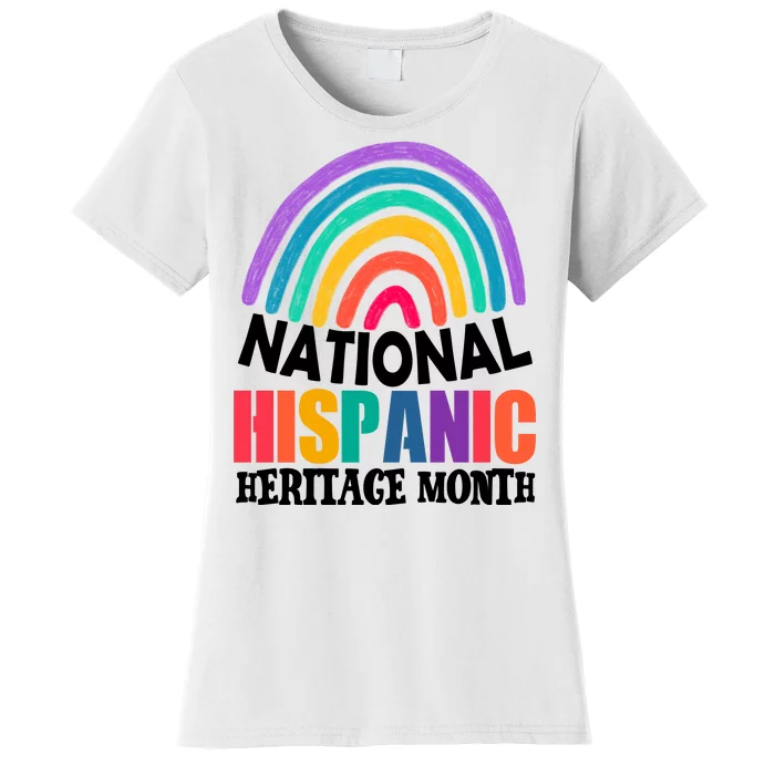 National Hispanic Heritage Month Rainbow Women's T-Shirt