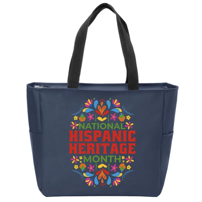 National Hispanic Heritage Month Zip Tote Bag