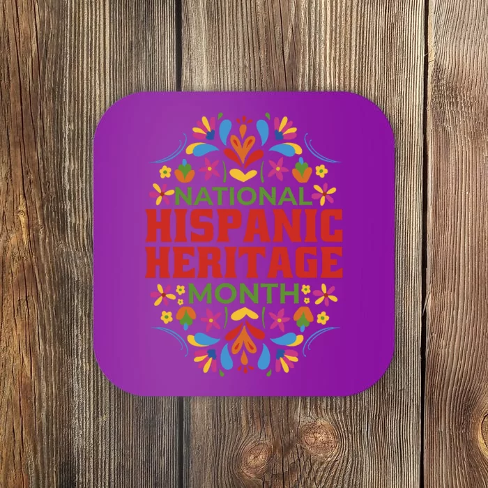 National Hispanic Heritage Month Coaster