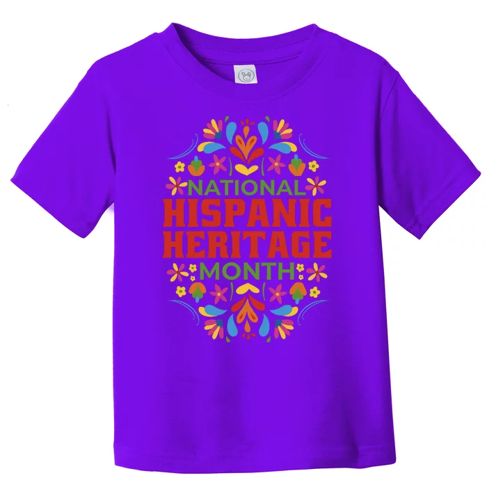 National Hispanic Heritage Month Toddler T-Shirt