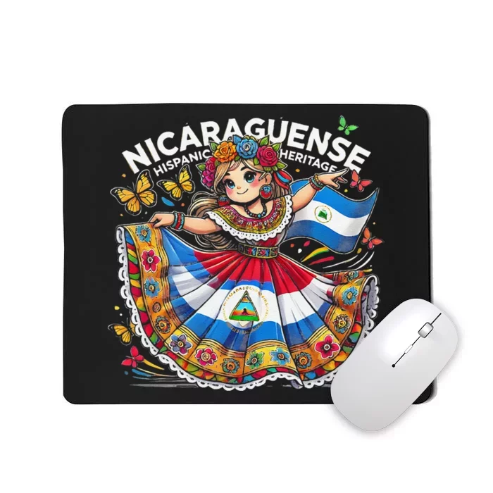 Nicaragua Hispanic Heritage Month Celebration Gift Mousepad