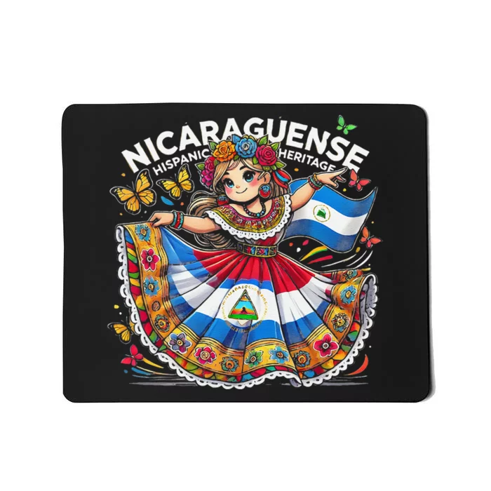 Nicaragua Hispanic Heritage Month Celebration Gift Mousepad