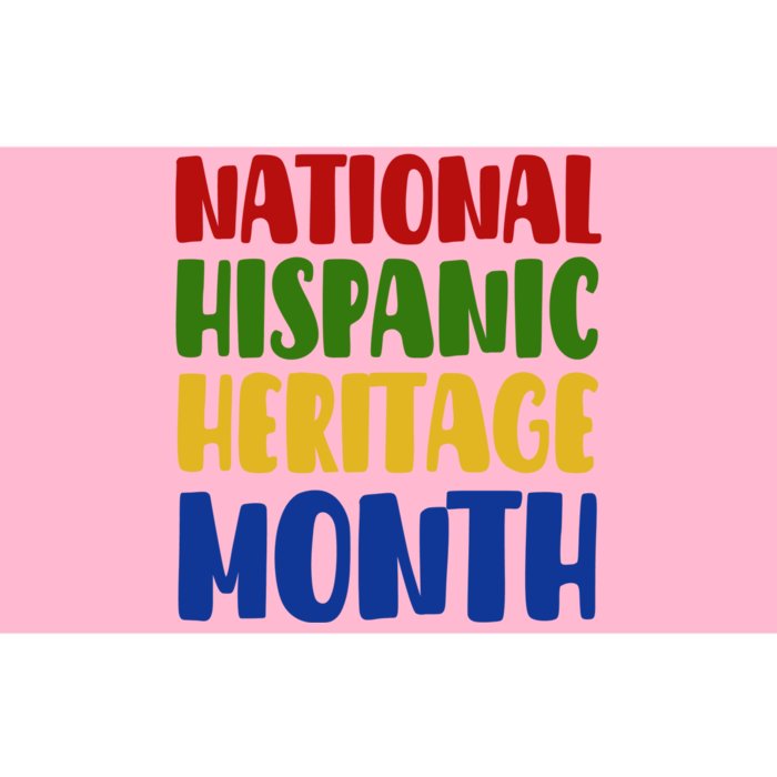 National Hispanic Heritage Month Bumper Sticker