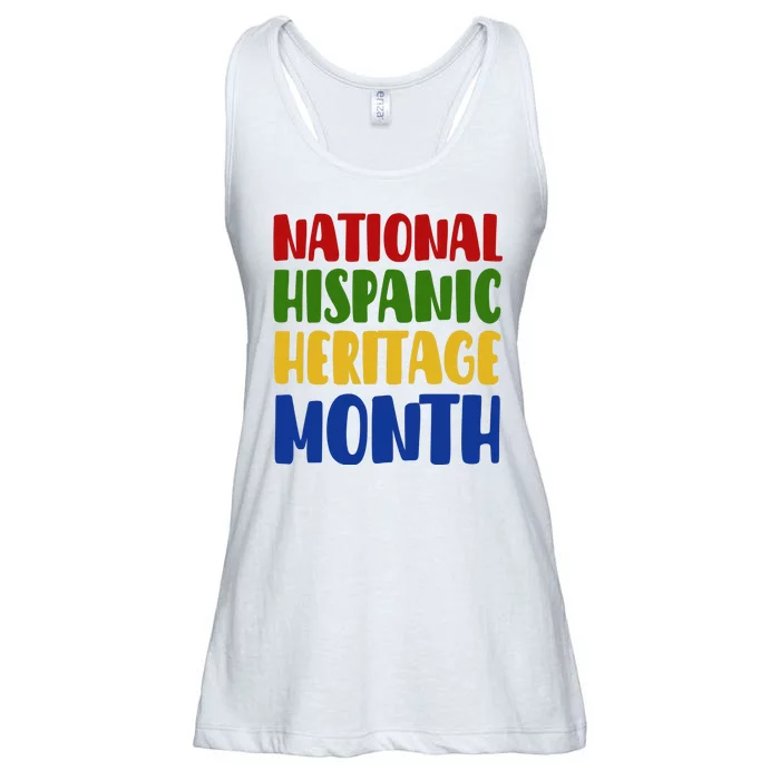 National Hispanic Heritage Month Ladies Essential Flowy Tank