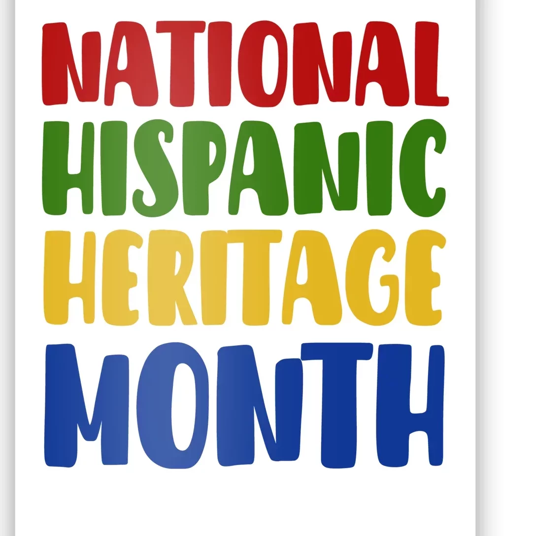 National Hispanic Heritage Month Poster