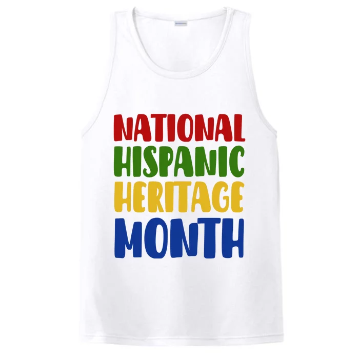 National Hispanic Heritage Month Performance Tank