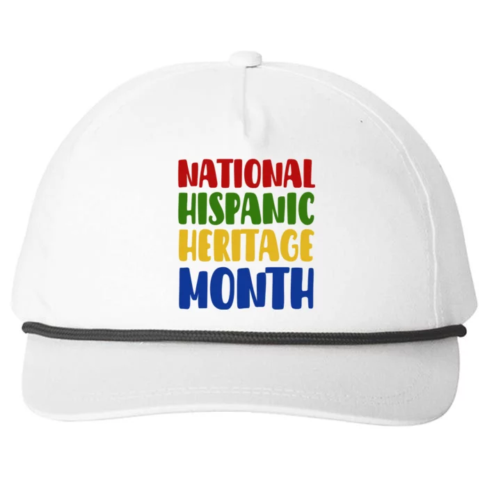 National Hispanic Heritage Month Snapback Five-Panel Rope Hat