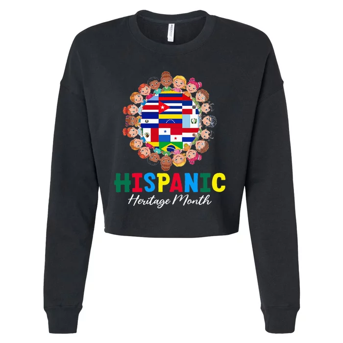 National Hispanic Heritage Month Cropped Pullover Crew