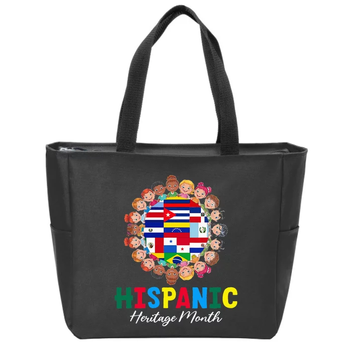 National Hispanic Heritage Month Zip Tote Bag