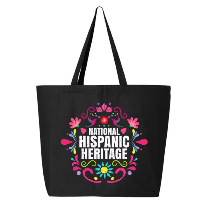 National Hispanic Heritage Month For Man All Countries 25L Jumbo Tote