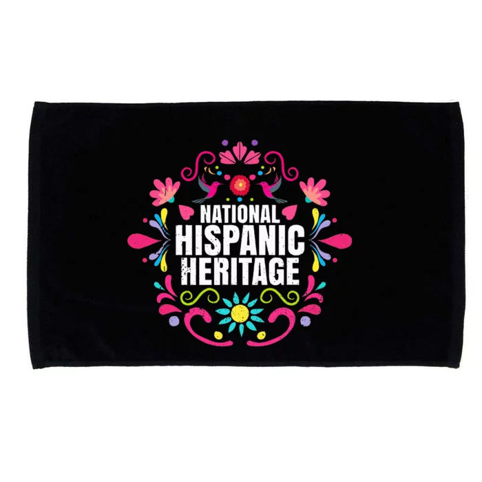 National Hispanic Heritage Month For Man All Countries Microfiber Hand Towel