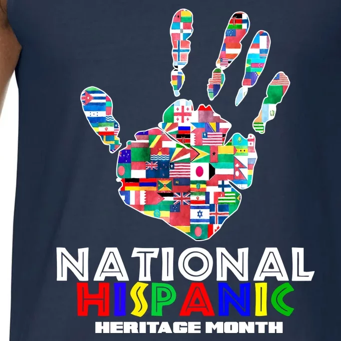 National Hispanic Heritage Month Hand Comfort Colors® Tank Top