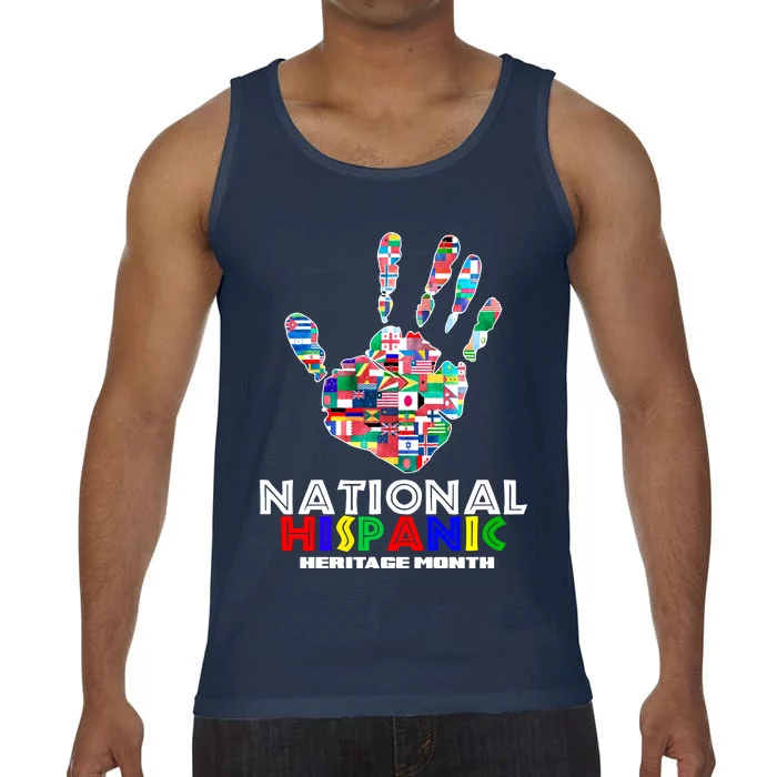 National Hispanic Heritage Month Hand Comfort Colors® Tank Top