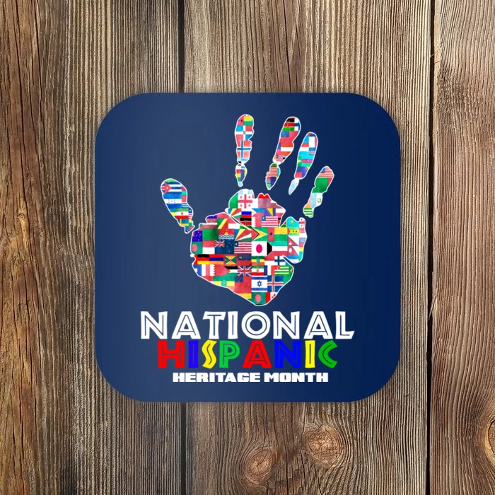 National Hispanic Heritage Month Hand Coaster