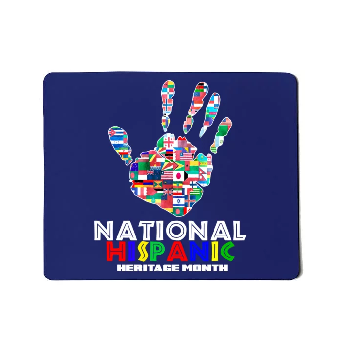 National Hispanic Heritage Month Hand Mousepad