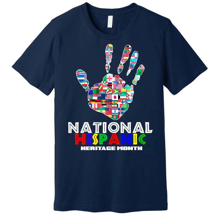 National Hispanic Heritage Month Hand Premium T-Shirt