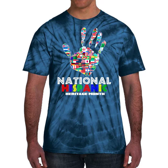 National Hispanic Heritage Month Hand Tie-Dye T-Shirt