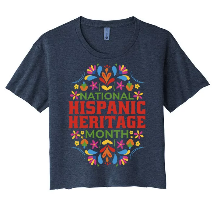 National Hispanic Heritage Month Women's Crop Top Tee