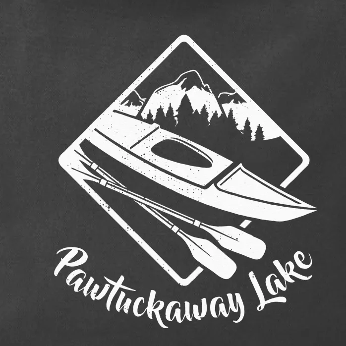 New Hampshire Kayak Pawtuckaway Lake New Hampshire Kayaking Zip Tote Bag