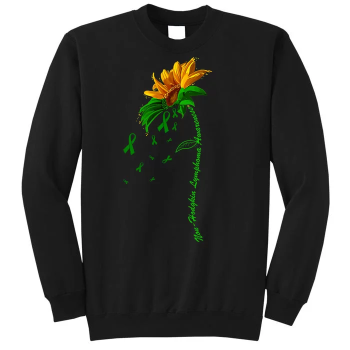 Non Hodgkin's Lymphoma Awareness Sunflower Sweatshirt