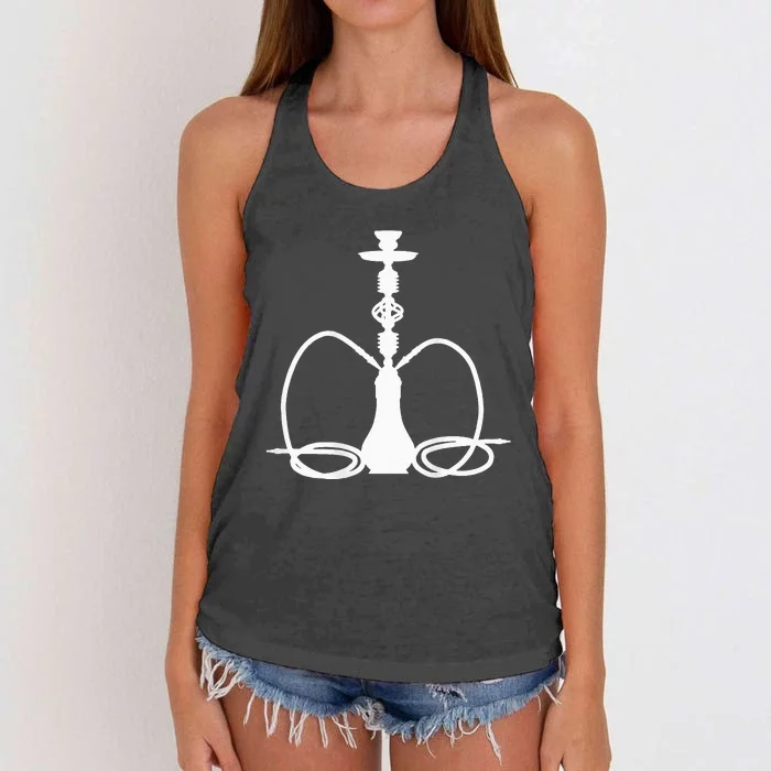 Nomad Hookah Lounge Design Women's Knotted Racerback Tank