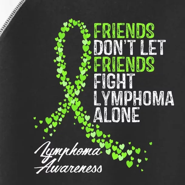 Non Hodgkins Lymphoma Awareness Cancer Fighter Support Toddler Fine Jersey T-Shirt