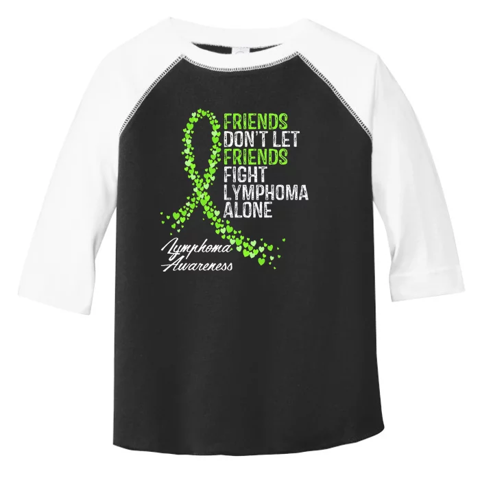 Non Hodgkins Lymphoma Awareness Cancer Fighter Support Toddler Fine Jersey T-Shirt