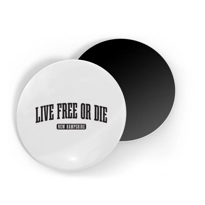 New Hampshire Live Free Or Die Pride Vintage Magnet