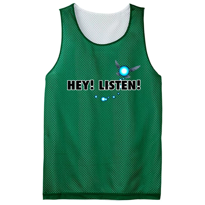 Navi Hey Listen Blue Trail Mesh Reversible Basketball Jersey Tank