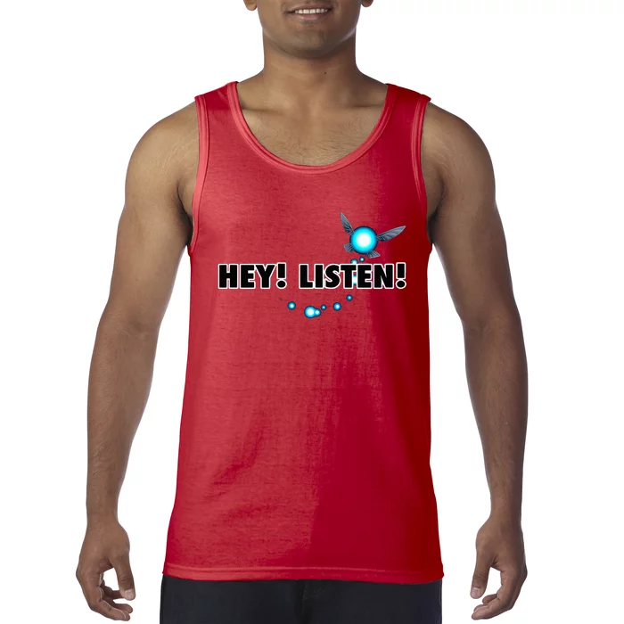 Navi Hey Listen Blue Trail Tank Top