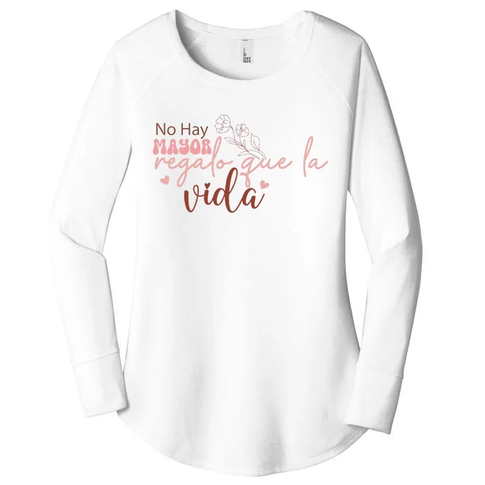 No Hay Mayor Regalo Que La Vida Women's Perfect Tri Tunic Long Sleeve Shirt