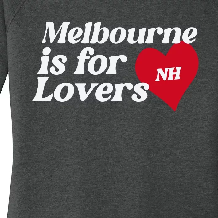 Niall Horan Melbourne Is For Lovers Women's Perfect Tri Tunic Long Sleeve Shirt