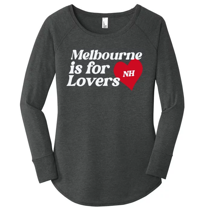 Niall Horan Melbourne Is For Lovers Women's Perfect Tri Tunic Long Sleeve Shirt