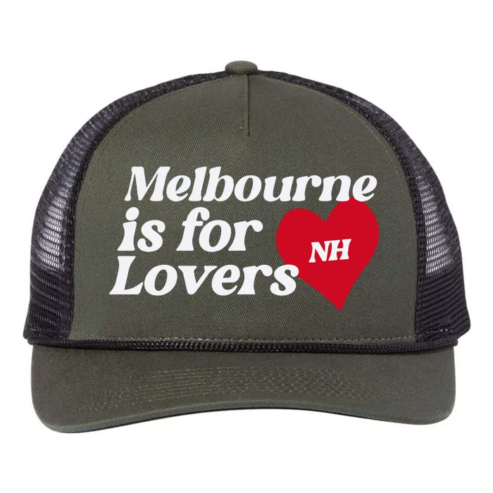 Niall Horan Melbourne Is For Lovers Retro Rope Trucker Hat Cap