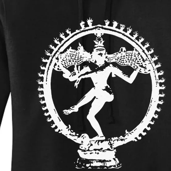 Nataraja Hindu Mythology Shaivism God Shiva Lord Of Dance Women's Pullover Hoodie