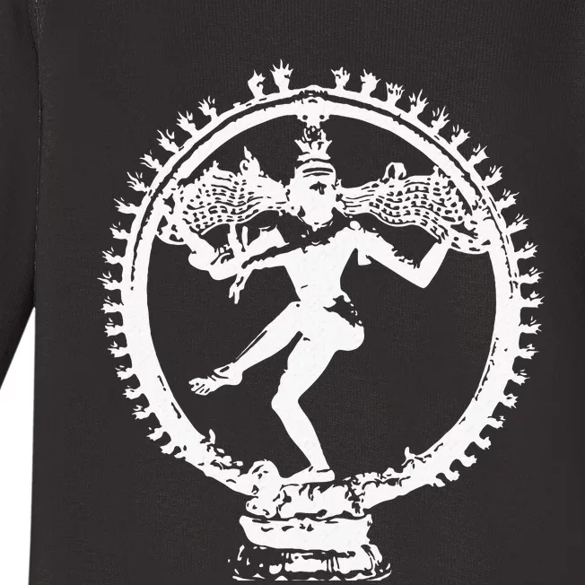 Nataraja Hindu Mythology Shaivism God Shiva Lord Of Dance Baby Long Sleeve Bodysuit