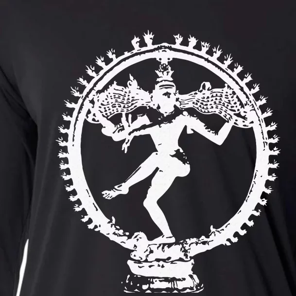 Nataraja Hindu Mythology Shaivism God Shiva Lord Of Dance Cooling Performance Long Sleeve Crew